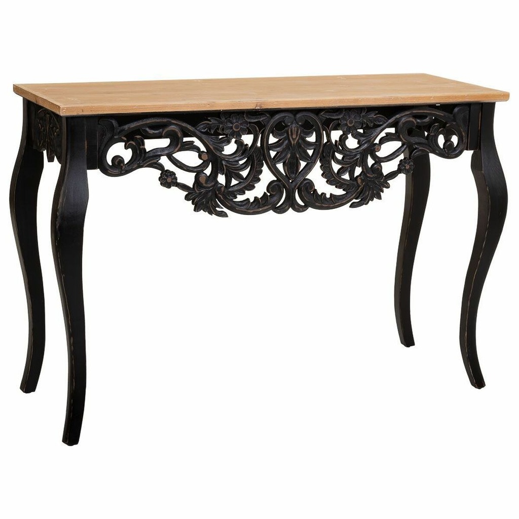 Recibidor Alexandra House Living Negro 40 x 77 x 111 cm