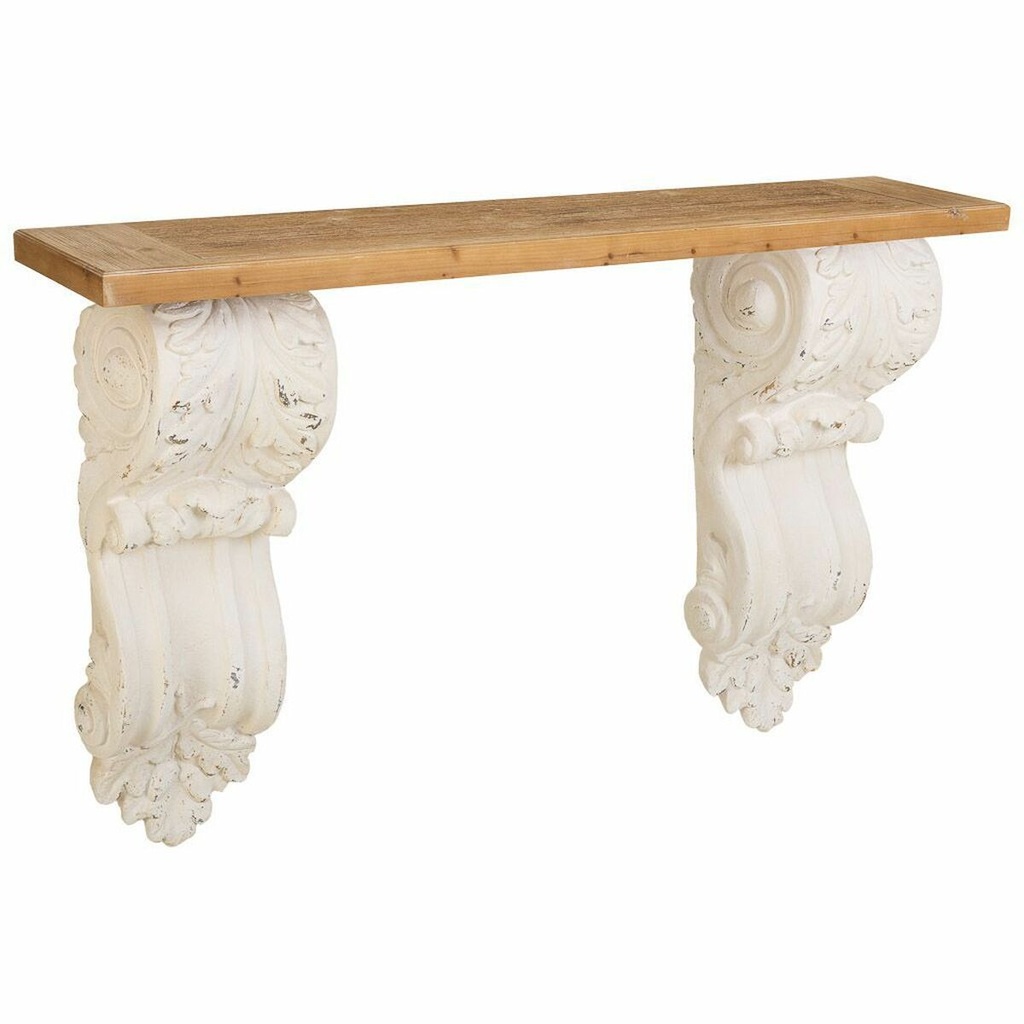 Recibidor Alexandra House Living Blanco 32 x 93 x 153 cm