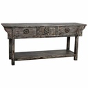 Recibidor con Cajones Alexandra House Living Azul 45 x 80 x 181 cm