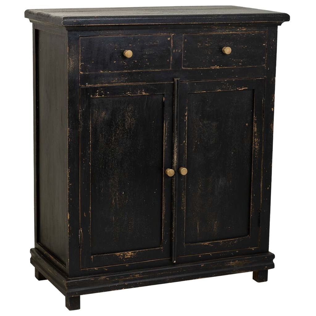 Hall Table with Drawers Alexandra House Living Black 40 x 100 x 85 cm