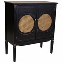 Recibidor Alexandra House Living Negro 38 x 90 x 80 cm
