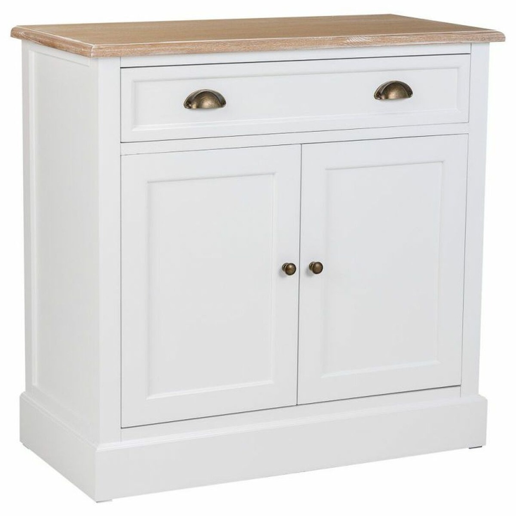 Hall Table with Drawers Alexandra House Living White Brown 39 x 80 x 82 cm