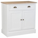 Recibidor con Cajones Alexandra House Living Blanco Marrón 39 x 80 x 82 cm