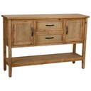 Hall Table with 2 Drawers Alexandra House Living Brown 35 x 81 x 122 cm