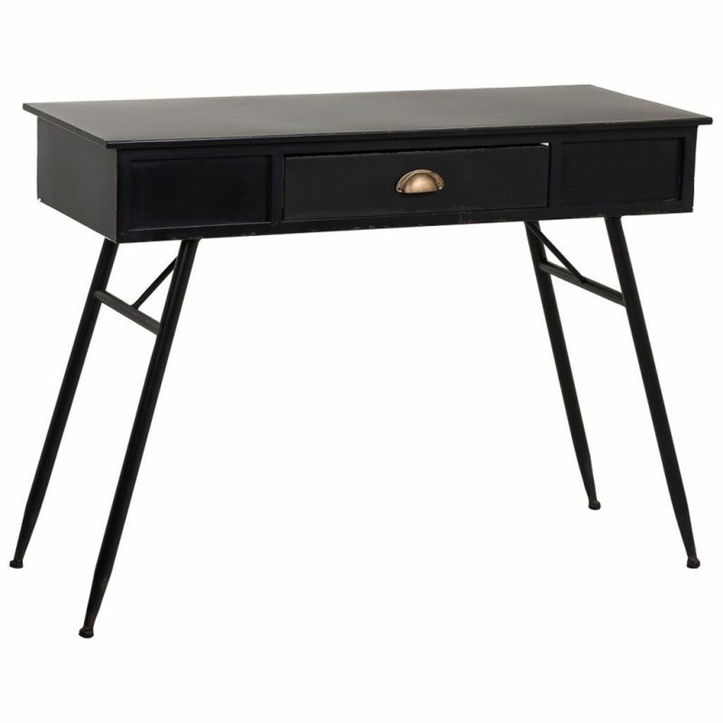 Hall Table with Drawers Alexandra House Living Black 40 x 75 x 100 cm