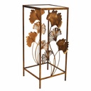 Mesa esquinera Alexandra House Living Dorado 33 x 76 x 35 cm