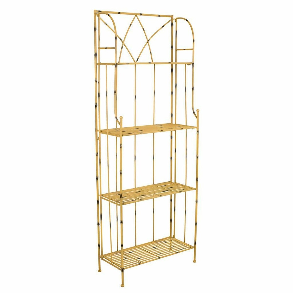 Shelves Alexandra House Living Yellow Ironwork 28 x 160 x 60 cm