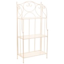 Estantería Alexandra House Living Blanco Metal Hierro 30 x 70 x 30 cm