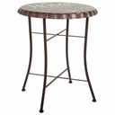 Mesa Alexandra House Living Negro 60 x 71 x 60 cm