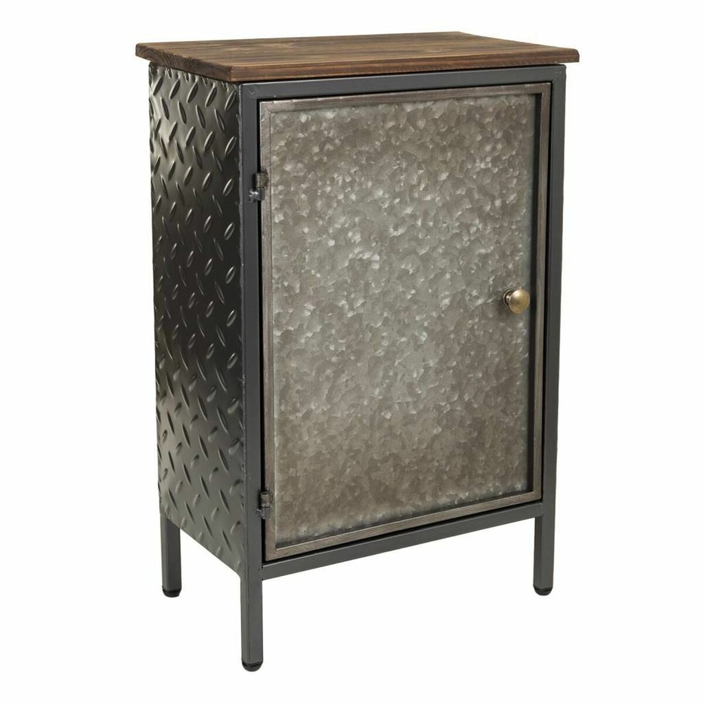 Nightstand Alexandra House Living Brown Grey 23 x 56 x 37 cm