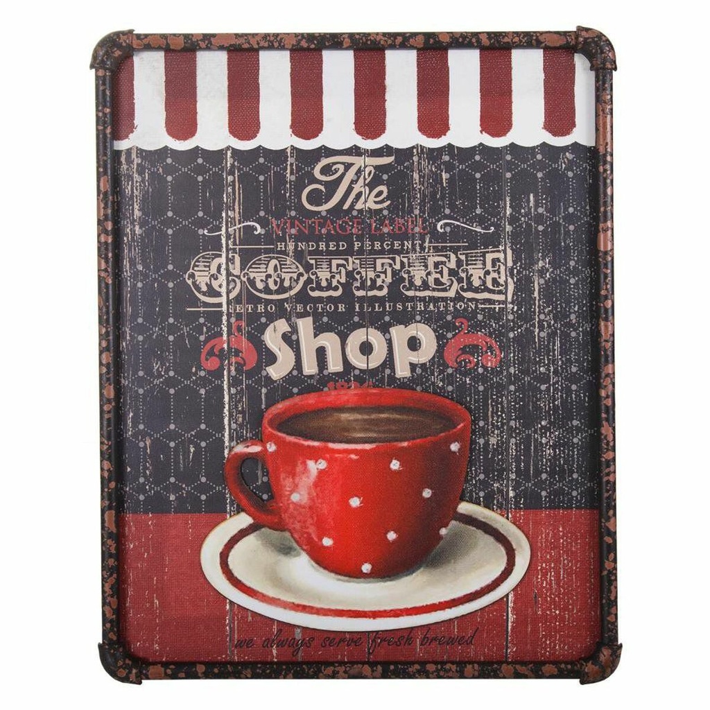 Cuadro 3D Alexandra House Living Lona Metal Papel Madera MDF