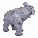 Decorative Figure Alexandra House Living Grey Elephant 26 x 40 x 35 cm