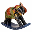 Figura Decorativa Alexandra House Living Elefante 10 x 22 x 28 cm