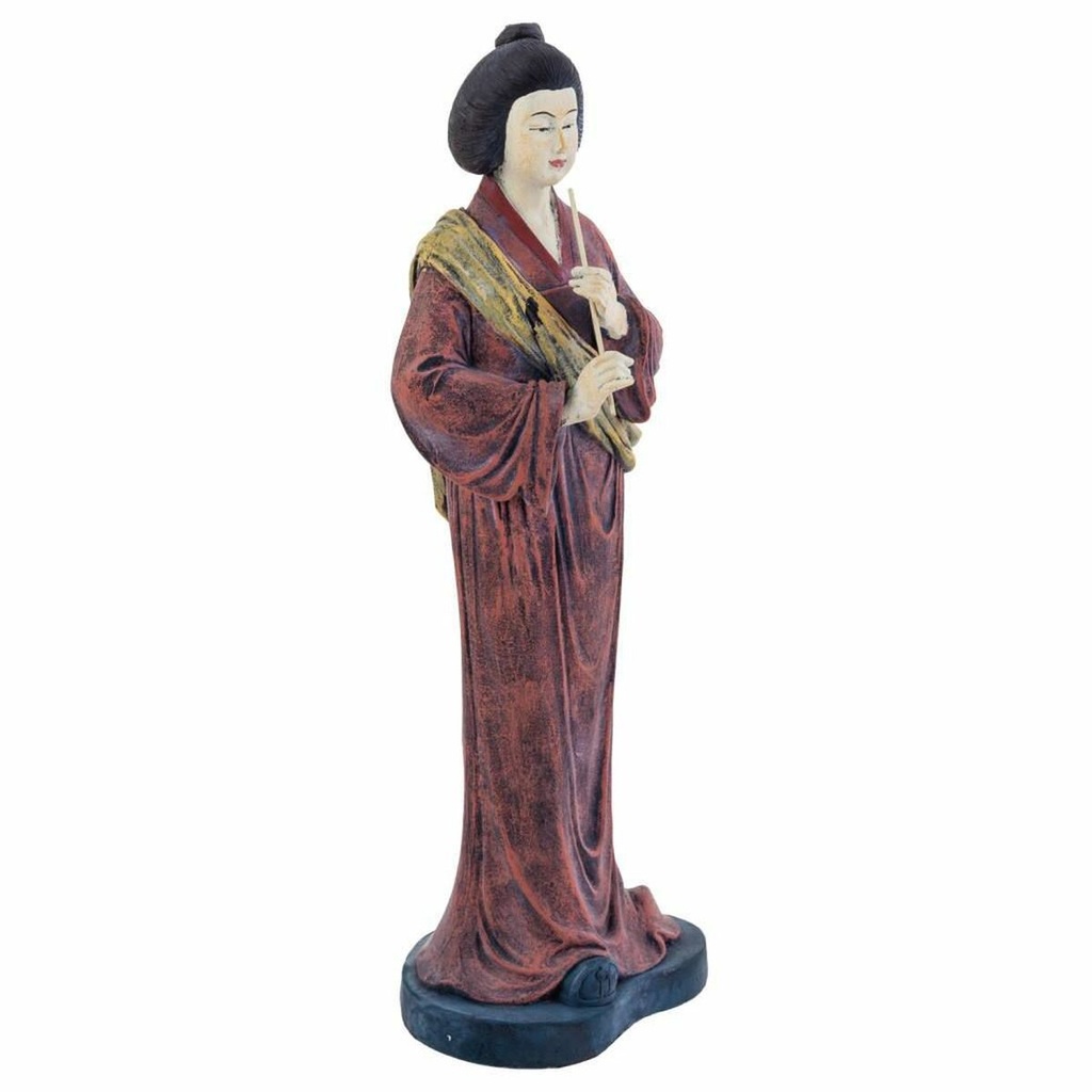 Figura Decorativa Alexandra House Living Oriental Música 18 x 61 x 21 cm