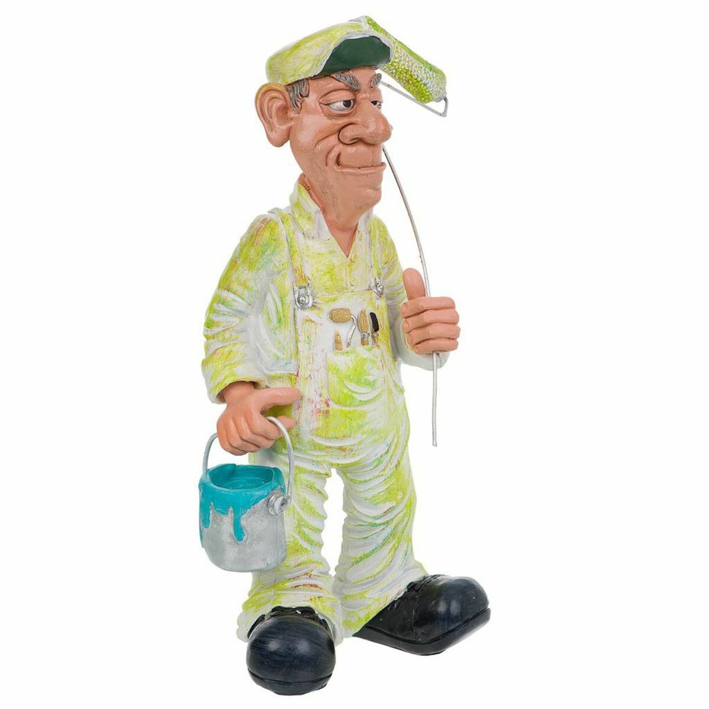 Collectable Figures Alexandra House Living Polyresin Male Painter 10 x 25 x 15 cm