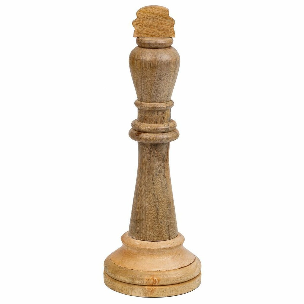 Decorative Figure Alexandra House Living Brown Chess 15 x 40 x 15 cm