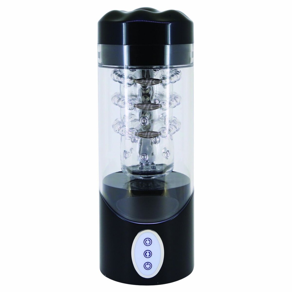 Masturbador Masculino Seven Creations Negro