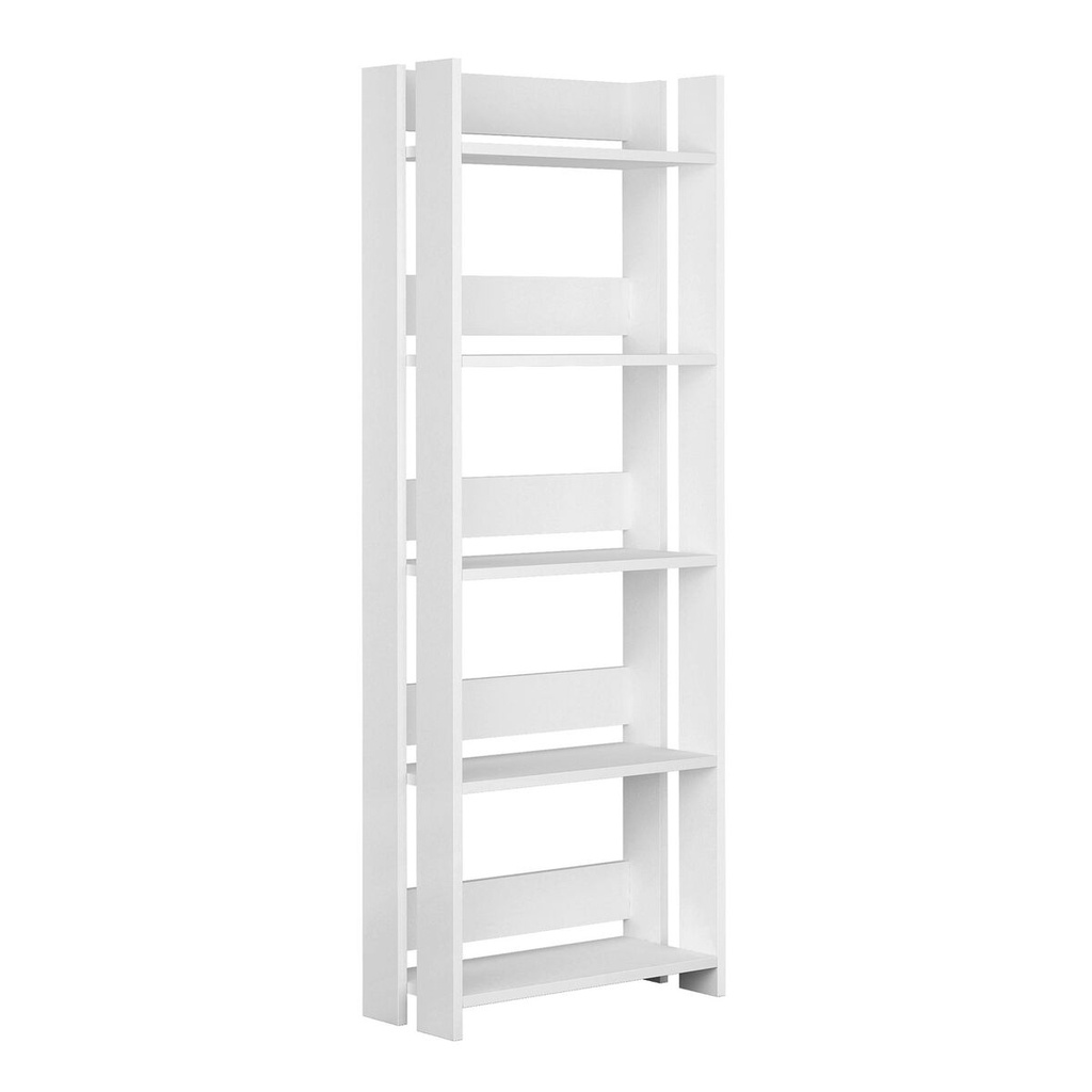 Bookshop Alexandra House Living White Wood MDP 57 x 155 x 25 cm 5 Shelves