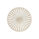 Decoración de Pared Home ESPRIT Blanco Dorado Neoclásico 91 x 3 x 91 cm