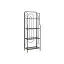 Shelves Home ESPRIT Black Metal 60 x 27 x 160 cm