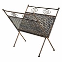 Revistero Alexandra House Living Dorado Forja 33 x 33 x 36 cm