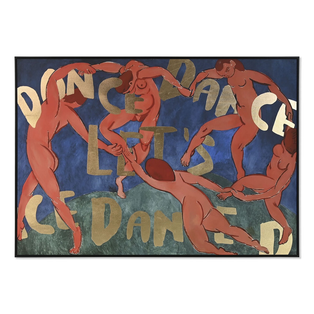 Canvas Home ESPRIT polystyrene Canvas 140 x 4 x 100 cm