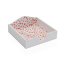 Servilletero Versa Amore Madera 18 x 7 x 18 cm