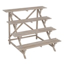Shelves Natural Fir wood 100 x 80 x 82 cm