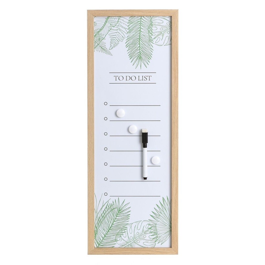 Cuadro Blanco Multicolor Natural 20 X 2 X 55 CM