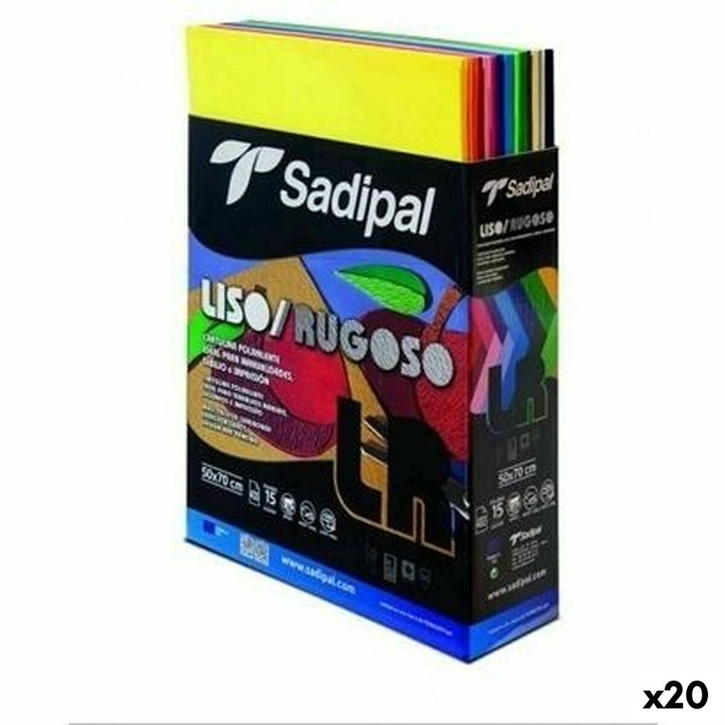 Cards Sadipal Light Blue 50 x 70 cm (20 Units)