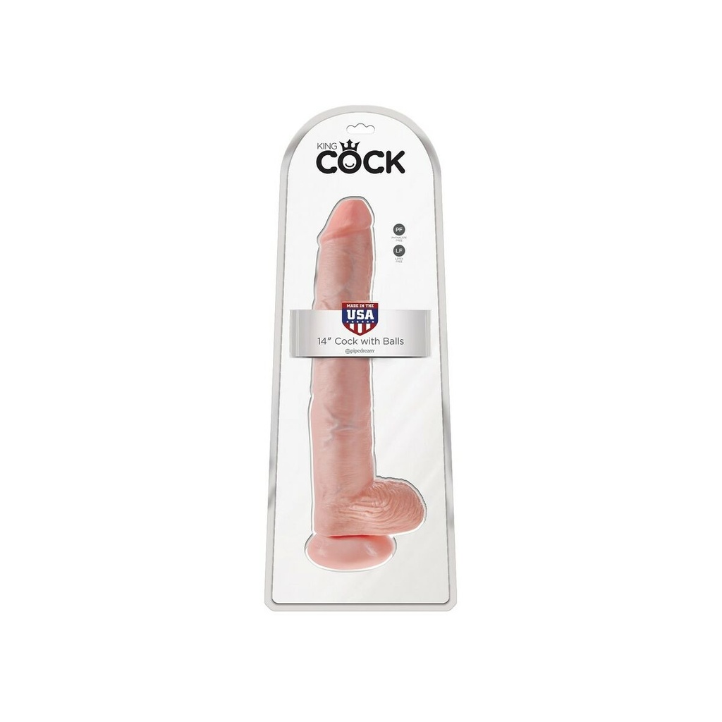 Realistic Dildo Pipedream King Cock PVC
