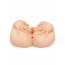 Masturbador Masculino Pipedream PDX PLUS SPREAD MY TIGHT PUSSY LIGHT Carne