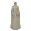 Decorative bottle Beige Silver 20 x 11 x 53 cm Decorative