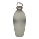 Decorative bottle Grey Silver 12 x 12 x 36 cm Decorative