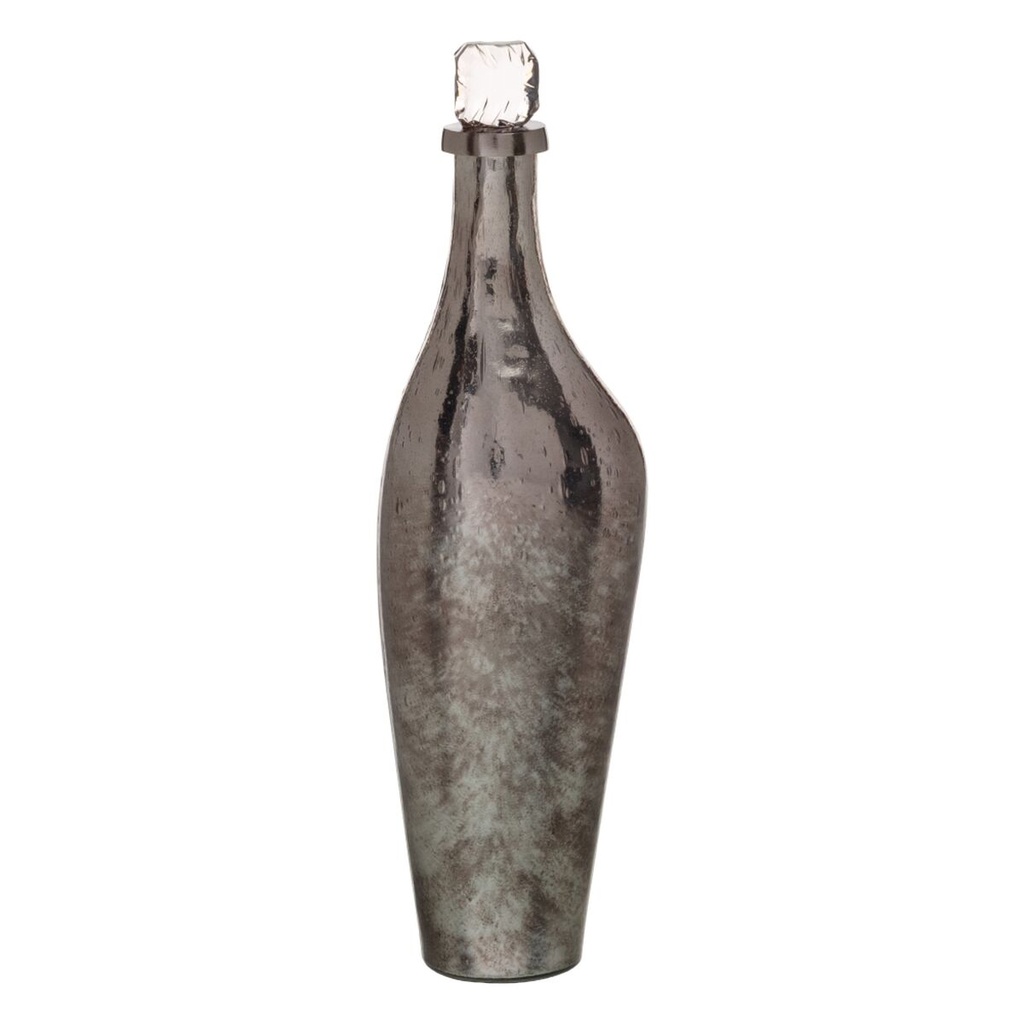 Bottle Silver 15 x 13 x 54 cm Decorative