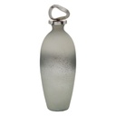 Decorative bottle Grey Silver 15 x 15 x 46 cm Decorative