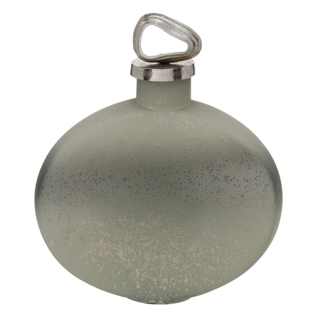 Bottle Grey Silver 24 x 9 x 29 cm Decorative
