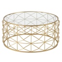Centre Table Golden 98 x 98 x 44 cm