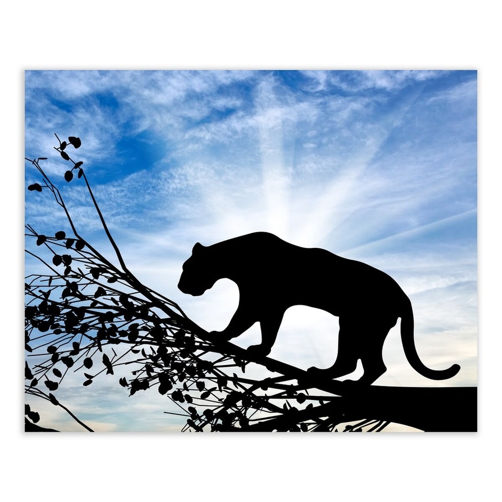 Canvas Wood Canvas 100 x 3 x 80 cm