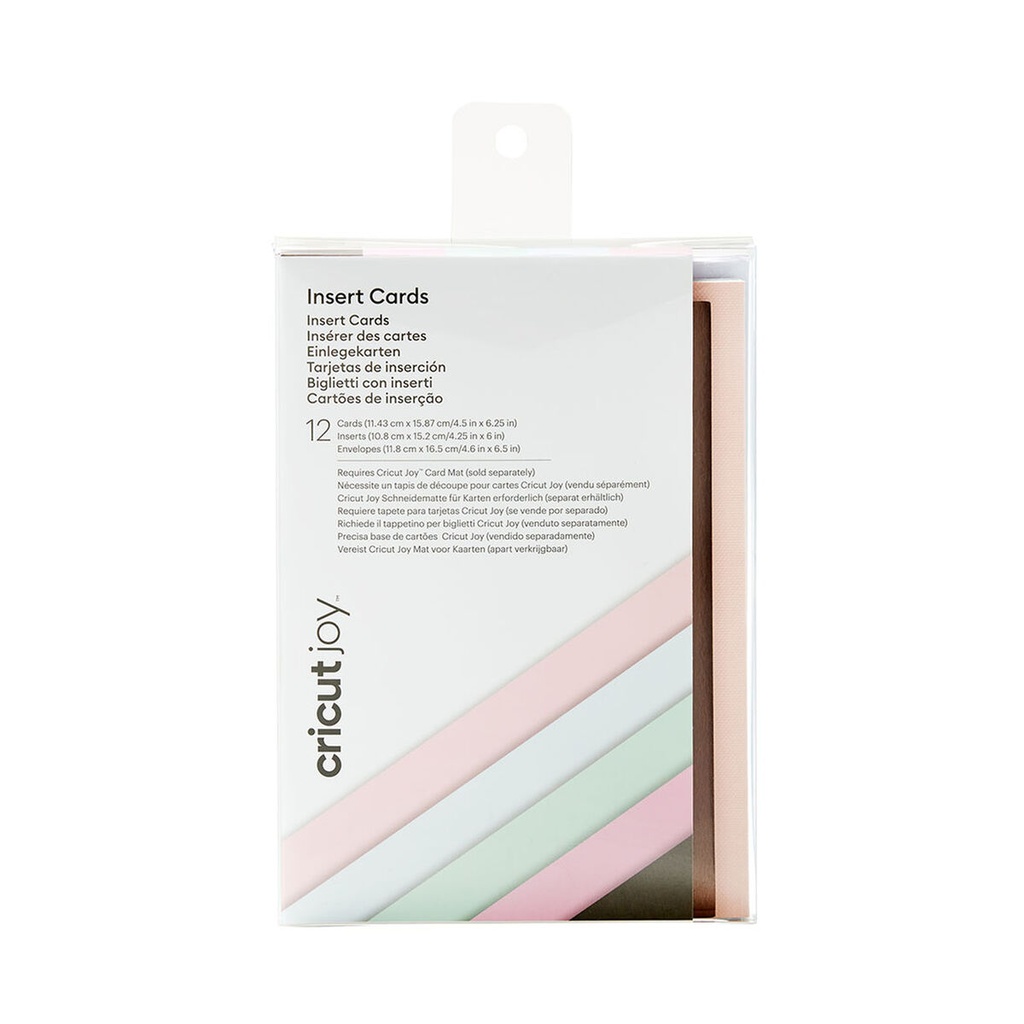 Tarjetas de Inserción para Plotter de corte Cricut Joy