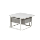 Centre Table Home ESPRIT White 70 x 70 x 45 cm