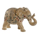 Figura Decorativa Home ESPRIT Multicolor Elefante 32,5 x 12,5 x 21 cm