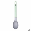 Ladle Quid Ozon Green Plastic 32 cm (12 Units)