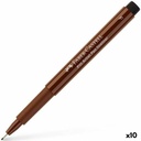 Felt-tip pens Faber-Castell Pitt Artist Pen (10 Units)