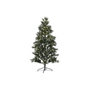 Árbol de Navidad Home ESPRIT Verde Metal Polietileno Nevado 120 x 120 x 180 cm