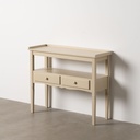 Recibidor con Cajones Crema 90 x 33 x 75 cm
