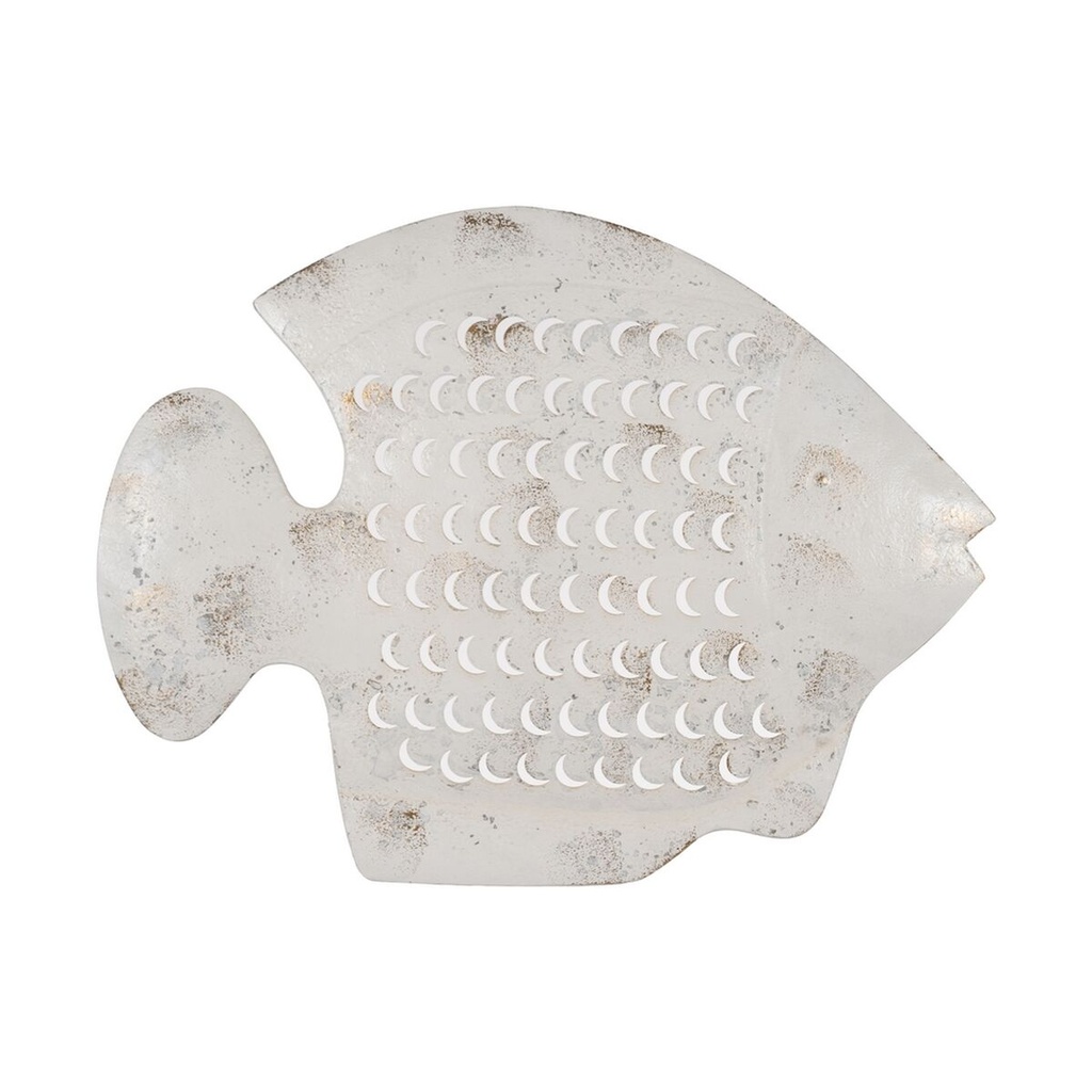 Cuadro Blanco Hierro