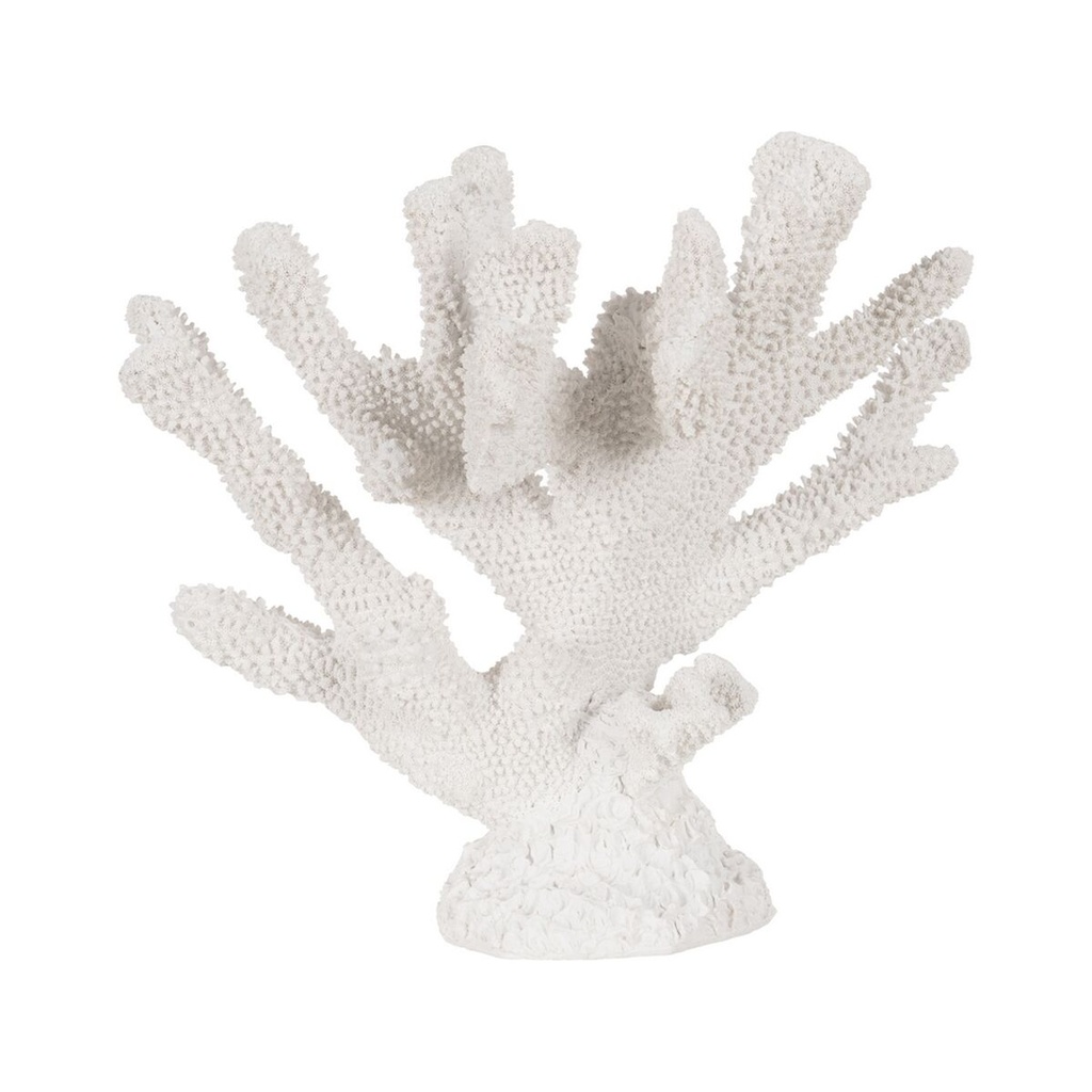 Figura Decorativa Blanco Coral