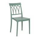 Silla de Comedor Verde Polipropileno 42 x 54 x 83 cm