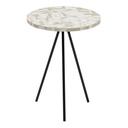 Mesa auxiliar Negro Beige 38 x 38 x 50 cm